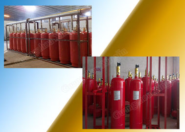 40L 2.8 Bar Pressure HFC227ea Fire Suppression System Easy Installation