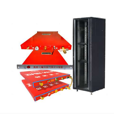 70L Automatic Fire Extinguisher Rack Mount Cabinet Fire Detection Clean Gas Environmental Friendly