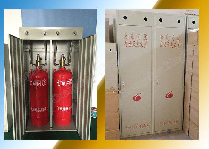 تجهیزات صنعتی Hfc227ea سیستم آتش سرکوب دو کابینه 100L