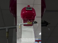 دستگاه خاموش کننده آتش با گاز آویزان