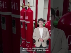 80L 90L IG100 دستگاه اطفاء حریق نیتروژن نوع لوله شبکه قرمز