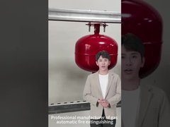 10 تا 1000 کیلوگرم ظرفیت سیستم خاموشی آتش گاز FM200 خاموشی آتش