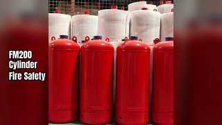 اطفاء حریق سیلندر فولادی FM200